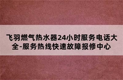 飞羽燃气热水器24小时服务电话大全-服务热线快速故障报修中心