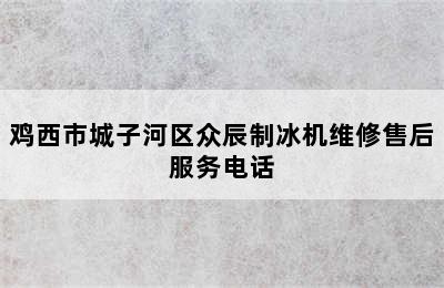 鸡西市城子河区众辰制冰机维修售后服务电话