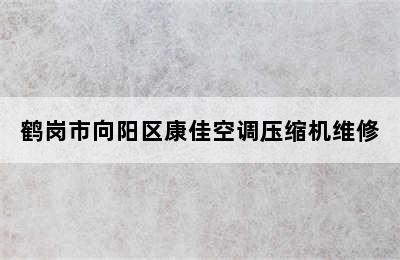 鹤岗市向阳区康佳空调压缩机维修