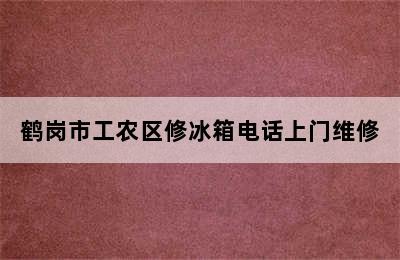 鹤岗市工农区修冰箱电话上门维修